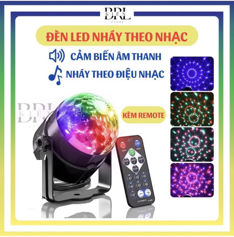 Đèn LED nháy theo nhạc, cảm biến âm thanh, nháy theo điệu nhạc  decor phòng ngủ, xe hơi, phòng hát