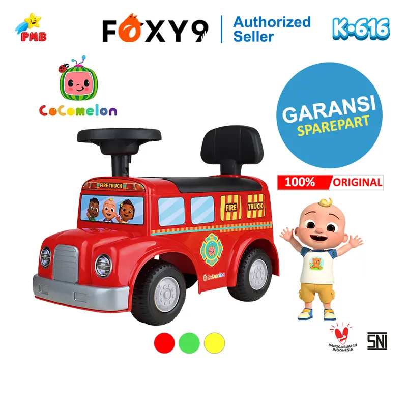 MAINAN ANAK MOBIL MOBILAN MANUAL TOLOCAR COCOMELON PMB K616 0