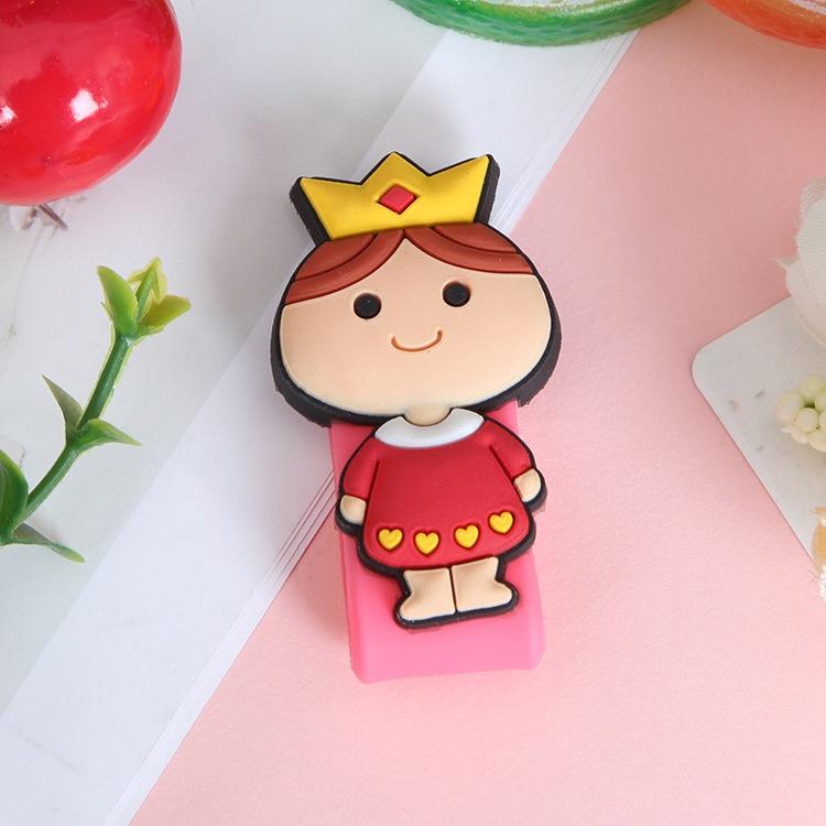 Product Introduction of PVC soft rubber earphone nail buckle winding device button storage device snap button earphone cable manager hub 15