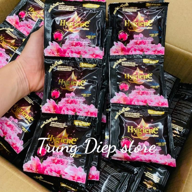 12 gói dây. 1 dây nước xả Hygiene Việt Nam hương thơm đậm đặc