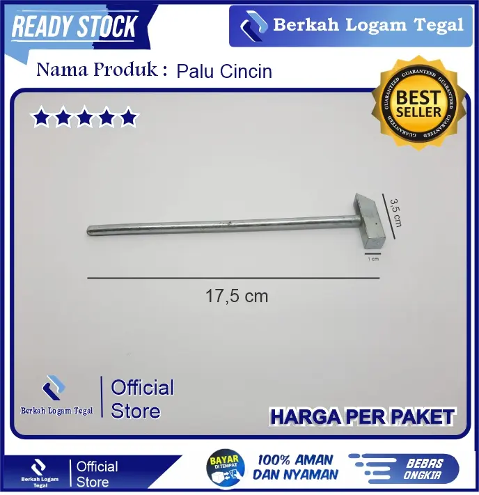 Paket Alat Pasang Cincin Sunglon dan Palu Mini 1 Set Termurah 6