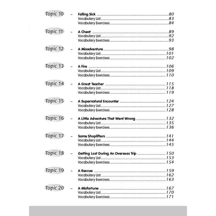 Product Introduction of Casual Primary 4 Vocabulary For Composition 5