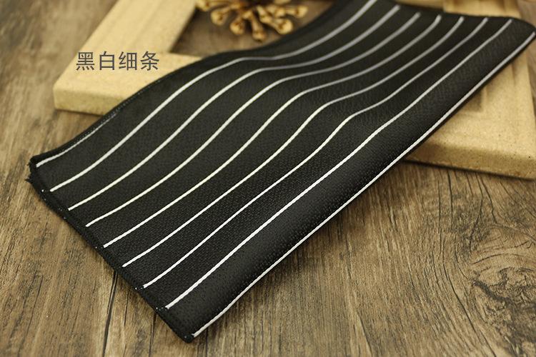 Product Introduction of 23cm Classic Retro Light Gold Champagne Coffee Pocket Square Cashew Pattern Jacquard Handkerchief Accessories for Men Business Gift Suit Banquet Wedding 29