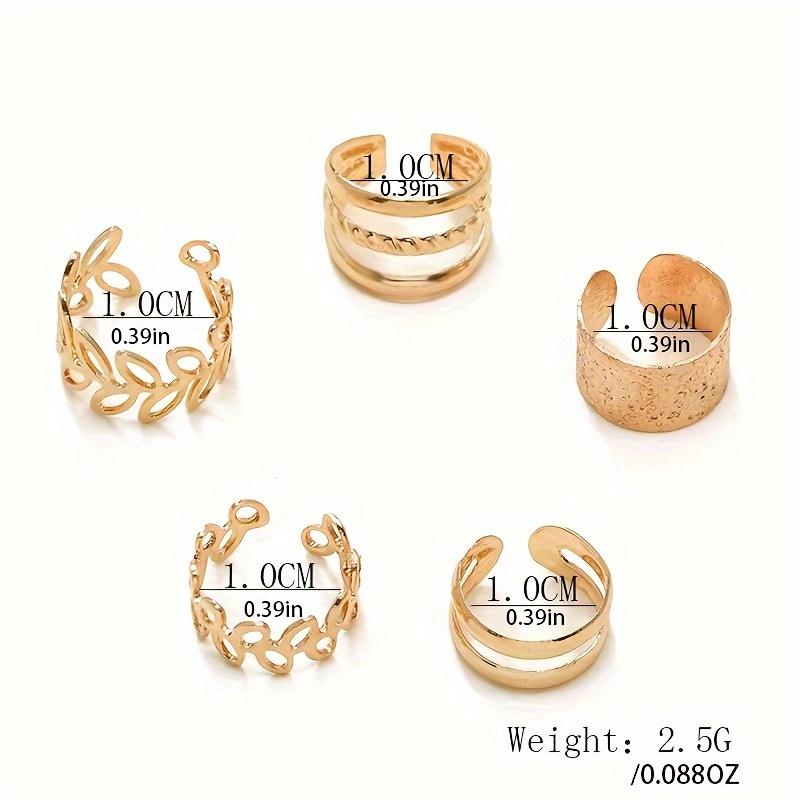 Simple And Stylish Set Of 5 Women's Ear Clips, C-shaped Non-piercing Ear Cuffs For Middle Eastern Market, Wholesale anxiety  rings anxiety  rings anxiety  rings bond  bracelets bond  bracelets ring  avulsion jewelry  men drop  earrings e  rings e  rings 4