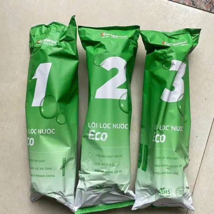 Bộ lõi lọc 1-2-3 Kangaroo