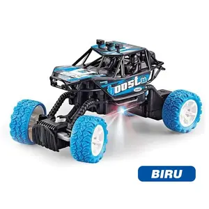 Habibi Mobil Remote Off-Road 4WD Super Cepat Mudah Dioperasikan untuk Anak Laki-laki rc bensin mobil remot offroad jeep mini Toy Control Game monster rc