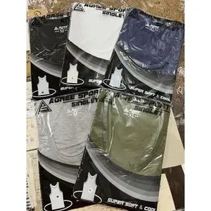 (1pcs) Singlet AGREE sport dewasa pria termurah Kaos