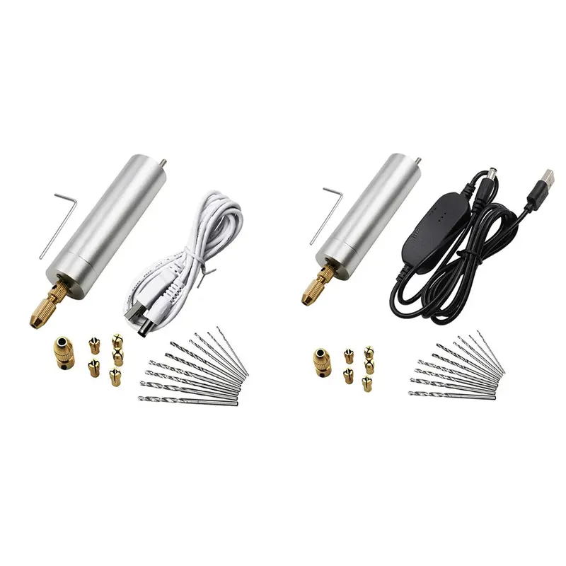 Máy Xay Điện Mini, Để Mài Và Đánh Bóng, Máy Khoan Điện Và Bộ Bút Khắc 6