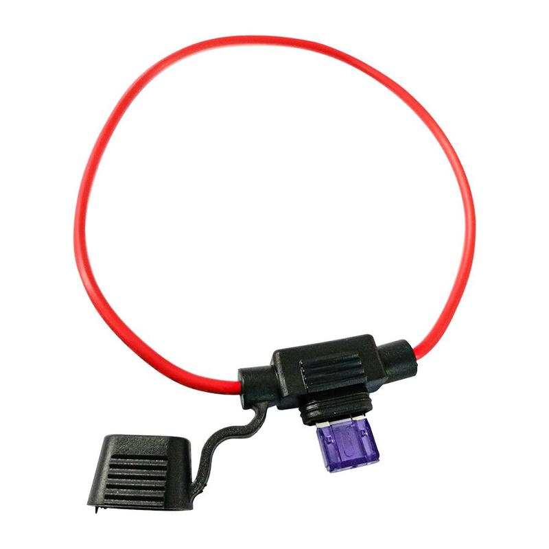 Product Introduction of 32V 3A Purple S Line 16 20cm Waterproof Car Blade Fuse Holder 17