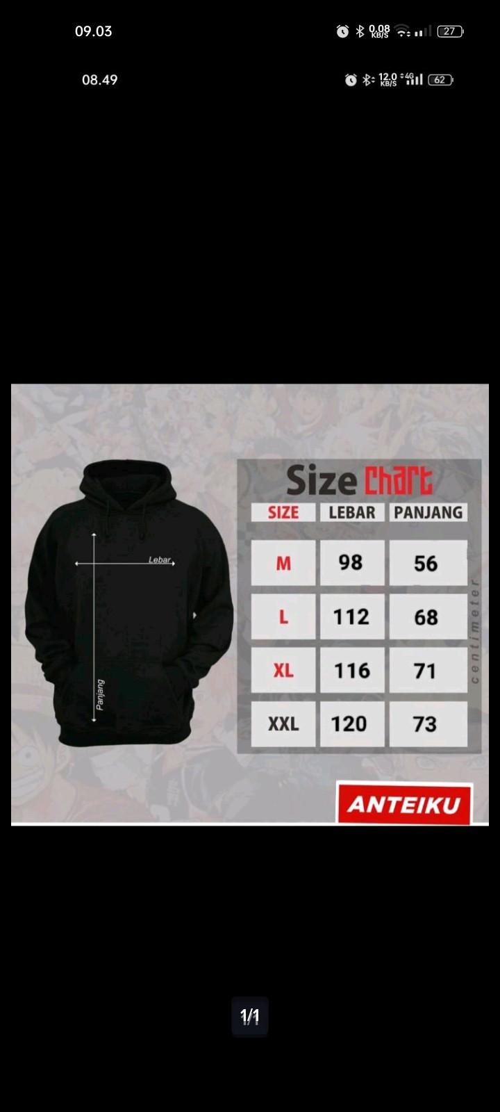 Product Introduction of SWETER HOODIE SQUAD JUJUTSU KAISEN PRIA/WANITA ALL SIZE M-XXL 0