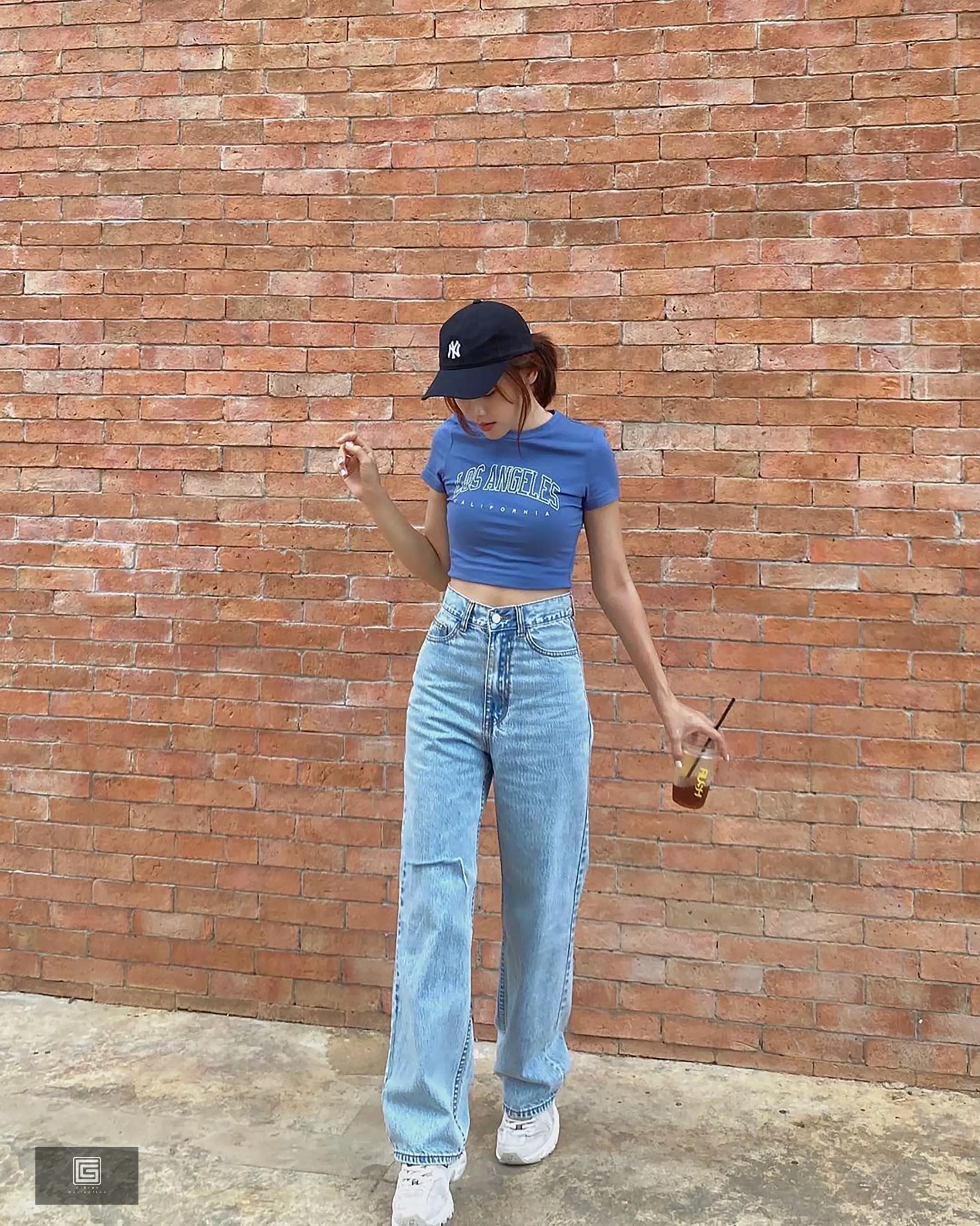 KULOT JEANS WANITA SOBEK HIGHTWAIST - HIGHTWAIST JEANS KULOT RIPPED