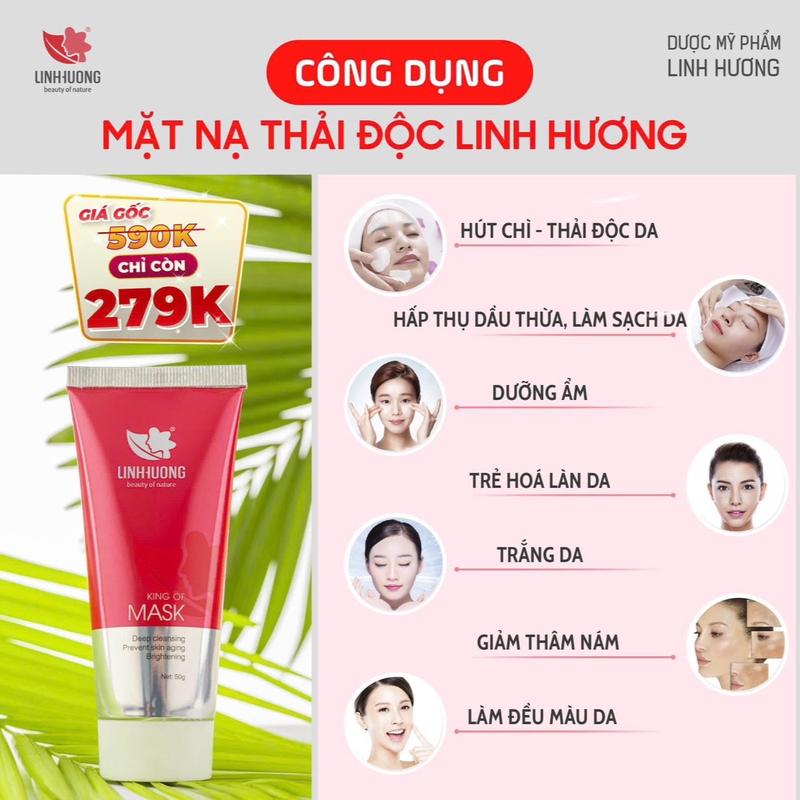  MẶT NẠ THẢI ĐỘC HÚT CHÌ ĐẨY CHÂN NÁM  Hàng C Hãng  