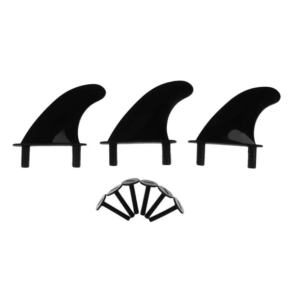 Performance 3Pcs Surfboard + Replacement 6 Bolts for