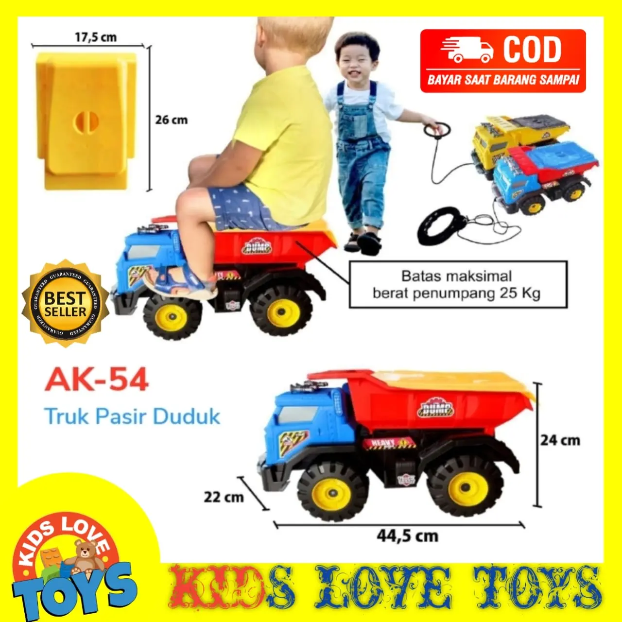MAINAN ANAK MOBIL TRUK UKURAN JUMBO BAHAN KUAT BISA DI DUDUKI/ MAINAN TRUK PASIR TRUK DUMP TRUCK JOMPLANG AK54 PROMO TERMURAH COD Set Hadiah Cowok