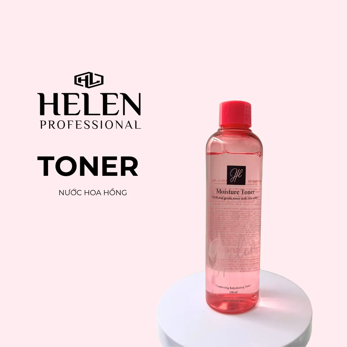Nước Hoa Hồng Chăm Sóc Và Dưỡng Da Helen 250ml Cấp Ẩm Toner Dưỡng Ẩm Da Skincare Làm Đẹp Da Dưỡng Da Mặt Nữ