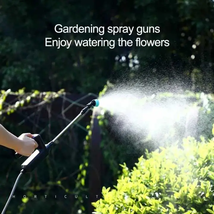 Penyemprot Sprayer Air Elektrik dengan nozzle spray 360 derajat dengan Selang