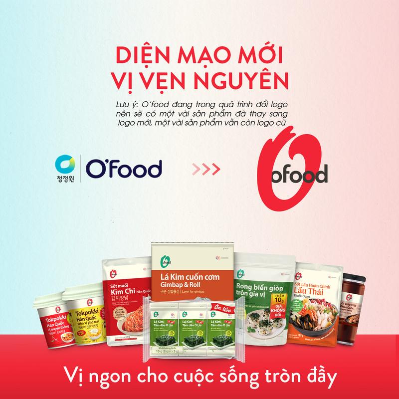 Set 5 Tokpokki 140g O'food - Bánh gạo dẻo mềm, đẫm sốt thơm ngon 2
