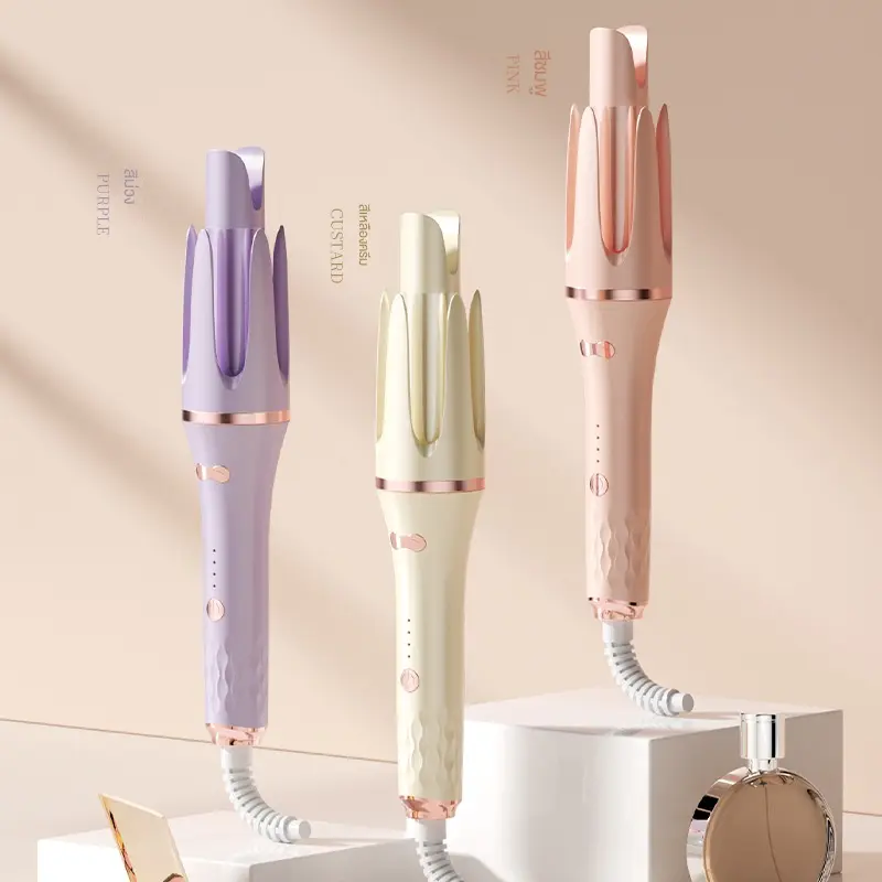 Automatic Hair Curler Hair Curler and Straightener Dual-Use Egg Hair Curler Does Not Hurt Hair Automatic Curler Big Wave Electric Hair Curler