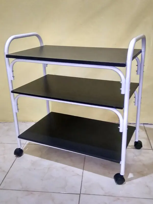 Rak TV Meja Dispenser Magic com Serbaguna Besi Hemat Ongkir DX 300 ( TV 14 - 24 Inch ) Laci Penyimpanan Tahan Lama 6