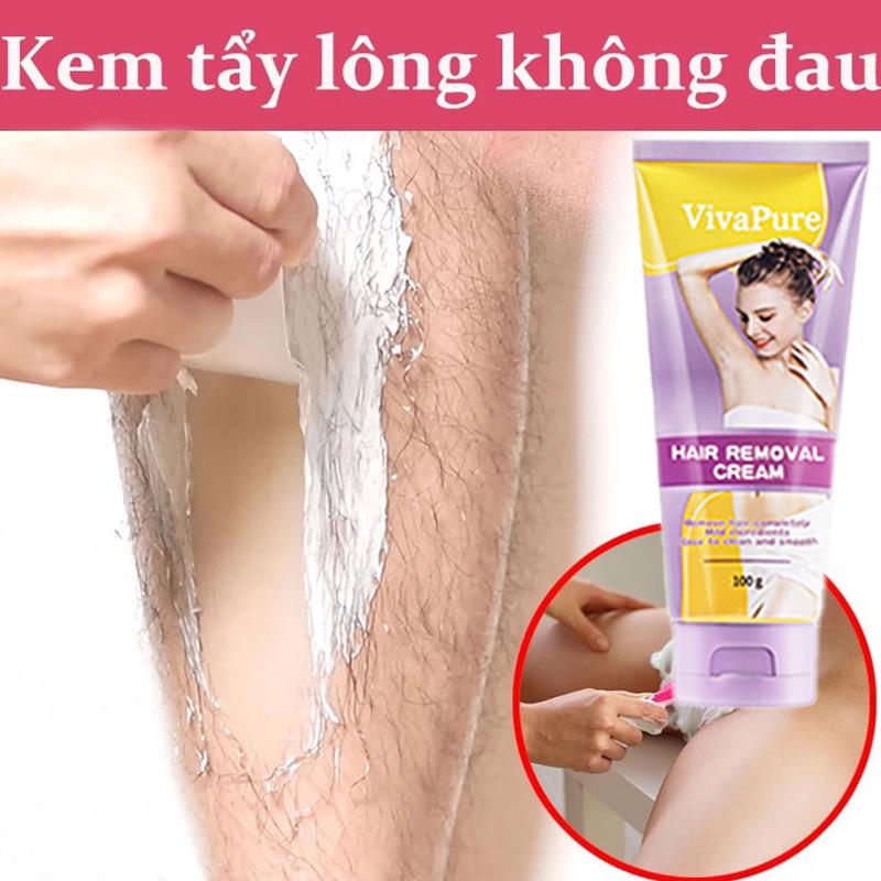  XÓA KHO CUỐI! GIÁ THẤP NHẤT LỊCH SỬ - MUA NGAY TRƯỚC KHI HẾT HÀNG! Kem tẩy lông không đau cho bà bầu 100g - Tẩy lông vùng kín nách tay chân nam nữ - Sáp wax chem chép ốc ức chế mọc sáp dừa 