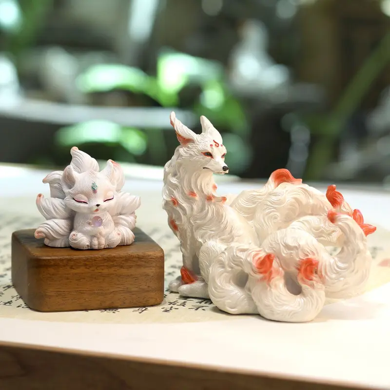 Đồ Trang Trí Cáo, Chín Đuôi, Cáo Tinh Thần Chín Đuôi Cáo, Tượng Thích Ca, Đồ Nội Thất Gia Đình, Đồ Trang Trí Máy Tính Để Bàn Chính Hãng, Quà Sinh Nhật Decor Decor Phòng Trang Trí Nhà Đồng 1