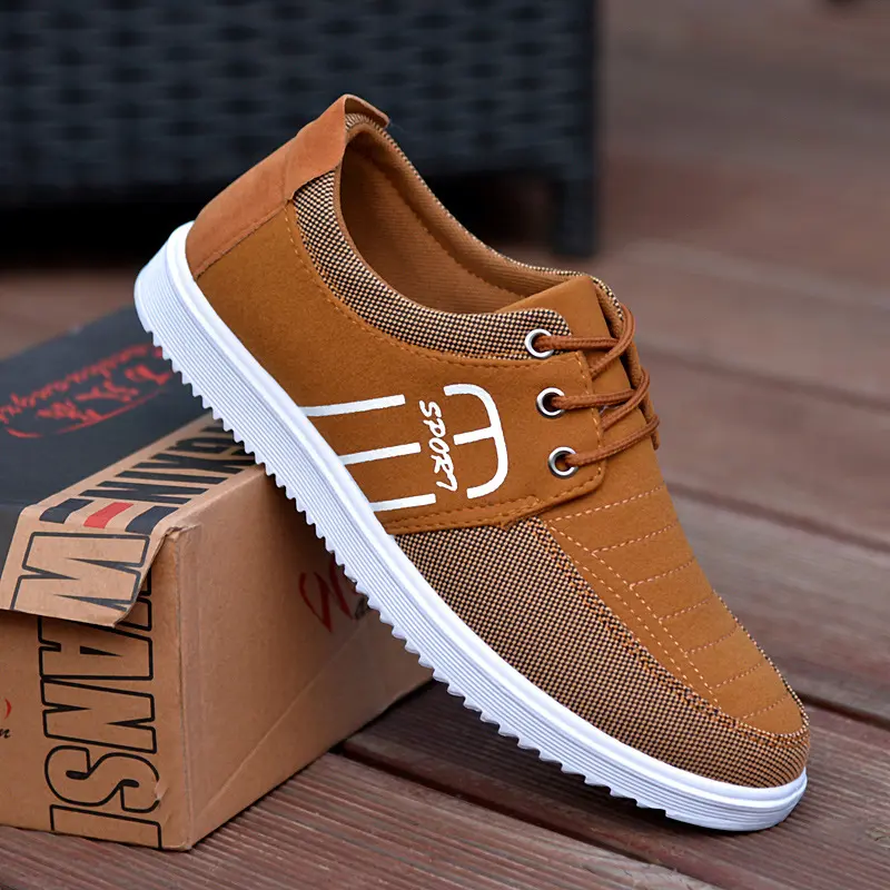 Kasut Ringan, Fesyen Lelaki, Kasut Loafer, Flat Retro, Selesa untuk Berjalan Kasual
