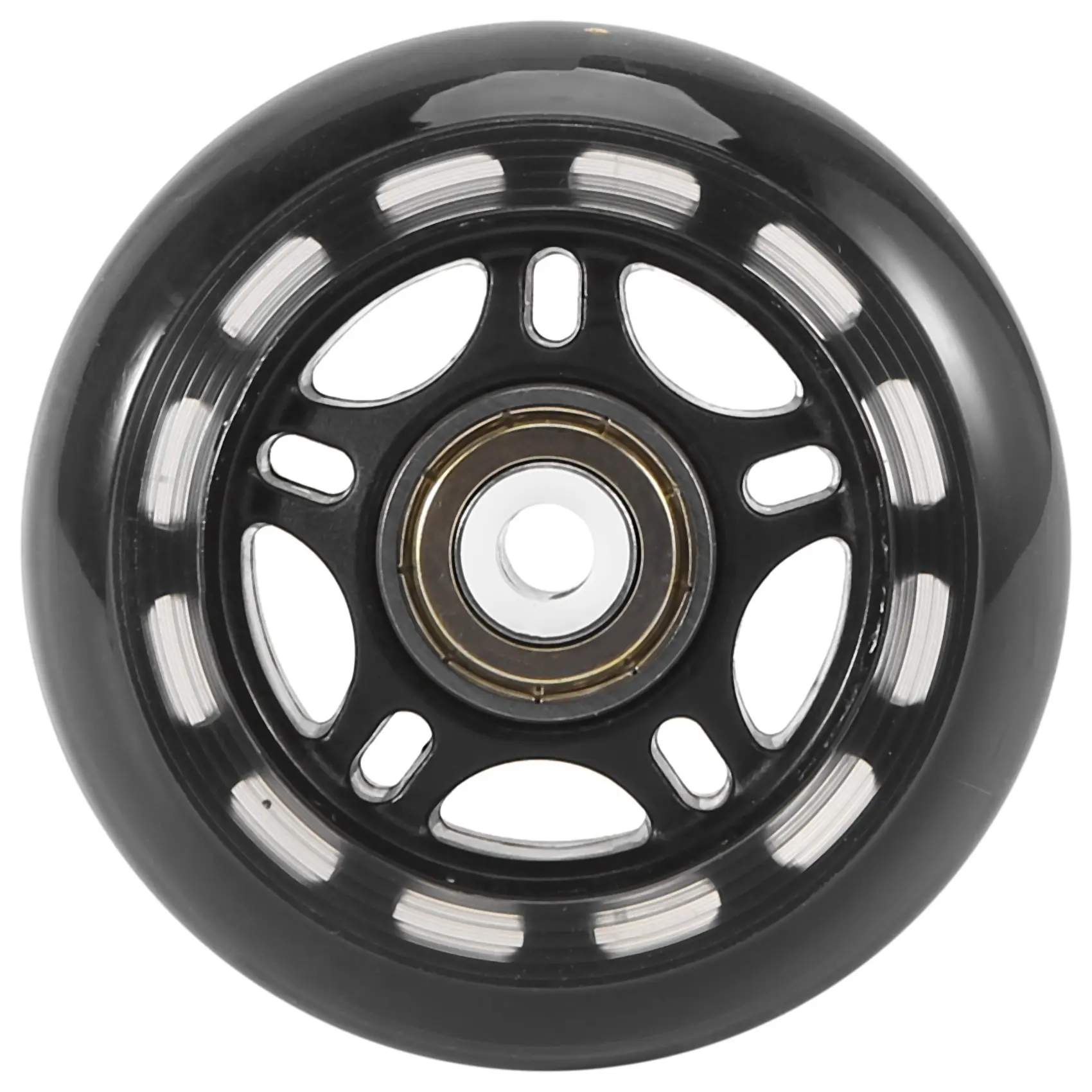8 Pack Inline Skate Wheels Beginner's Roller Blades Replacement Wheel with Bearings Wheels 70mm SG