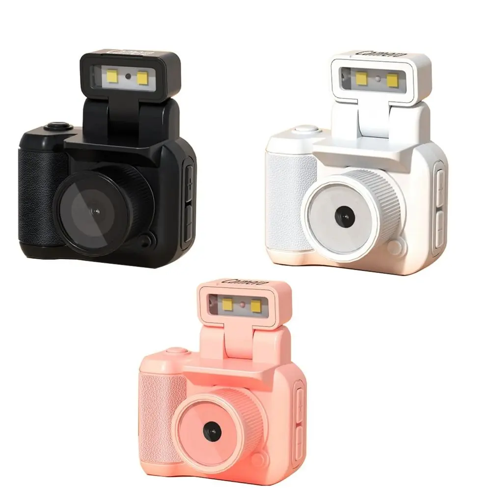 New Retro Digital Camera HD1080P Portable Snap Video Camera Small LED Flash Light Video Recorder