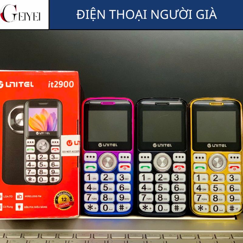    hạn chế với sim mobi   Điện thoại người già 4G chính hãng bảo hành 12T Điện thoại cục gạch nghe gọi pin châu loa to 