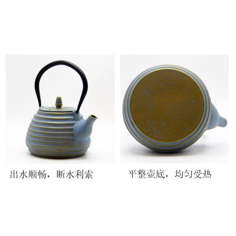 Product Introduction of Nordic Style Colored Boiled Water And Boiled Tea Brewed Teapot Cast Iron Kettle Decoration Living Room Home Handmade Creative Tea Set Decoration 38