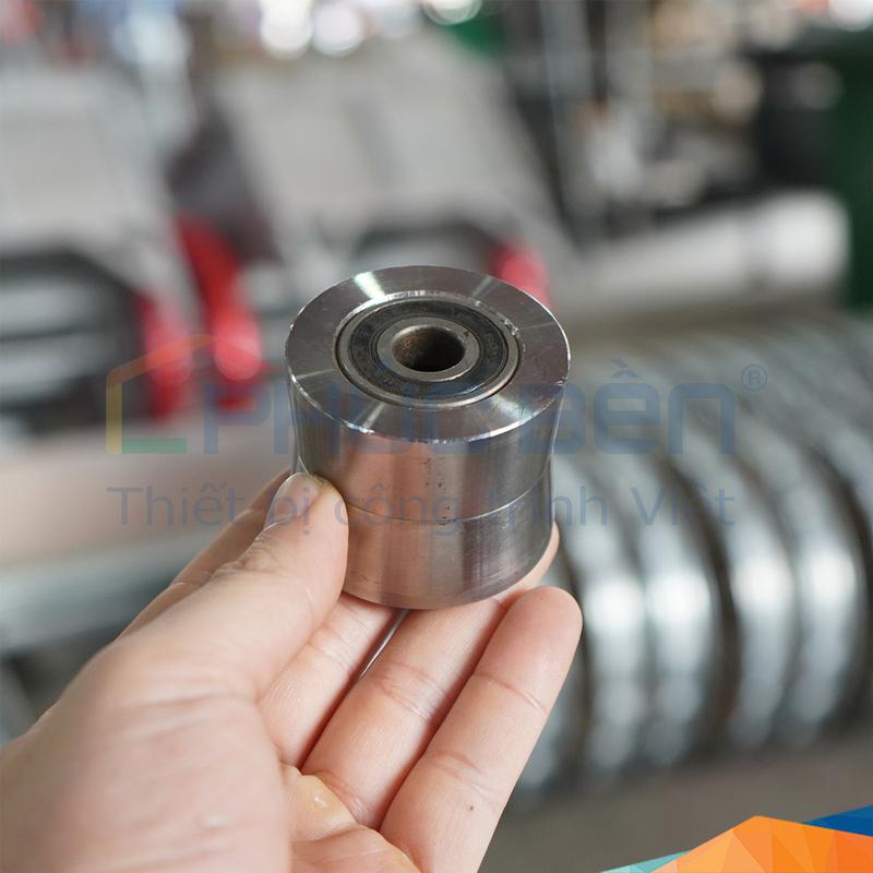 Rulo duỗi bằng sắt có bạc đạn - Phụ kiện máy duỗi sắt 7