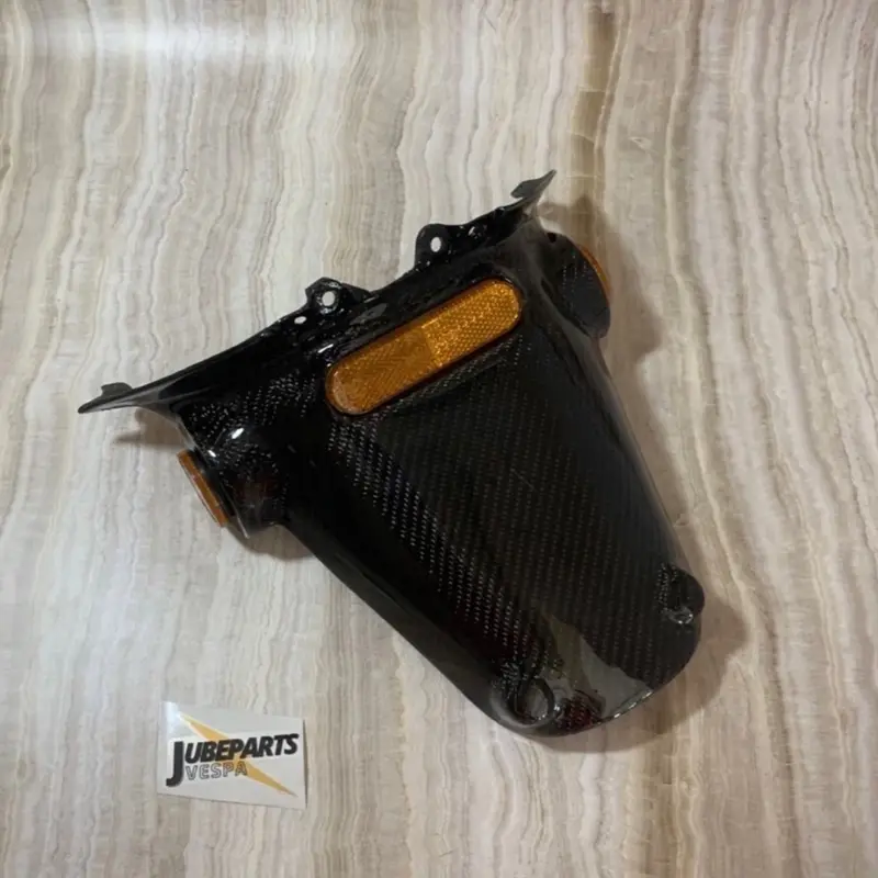 Spakbor belakang carbon kevlar euro vespa sprint primavera long fullsize 2