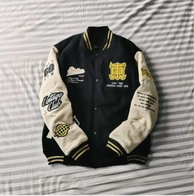 JAKET HOODIE VARSITY BASEBALL FULL BORDIR BAHAN TEBAL GRAMASI 280 GSM PRIA WANITA 4