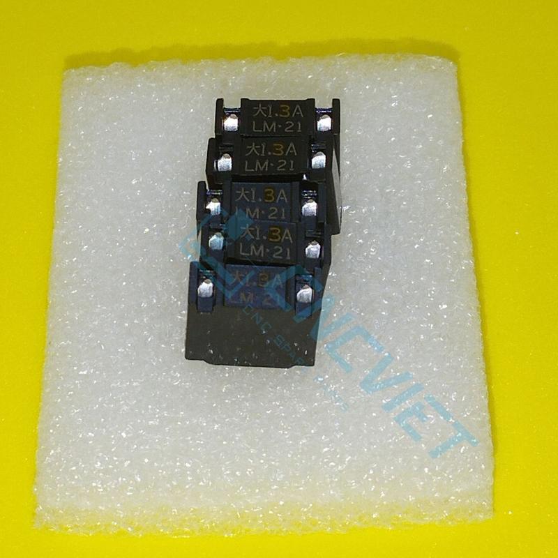 Cầu chì Daito LM A60L-0001-0290 LM03 LM05 LM10 LM13 LM16 LM20 LM32 LM40 LM50 k/c chân 5.08mm cho máy CNC 4