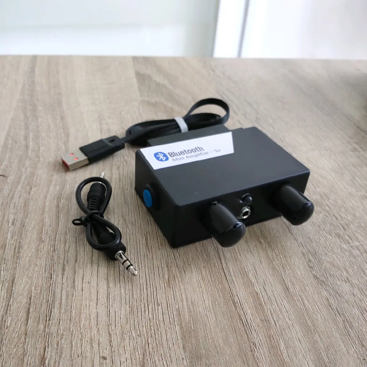 Mini Ampli 5v bluetooth dan aux