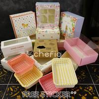 Gambar Kotak Kue Mika Paper Cake Box Korean Lunch Box Roti Donat Bolu Gulung - Bear Persegi dari Chefio Kitchenware Kota Tangerang 1 Tokopedia
