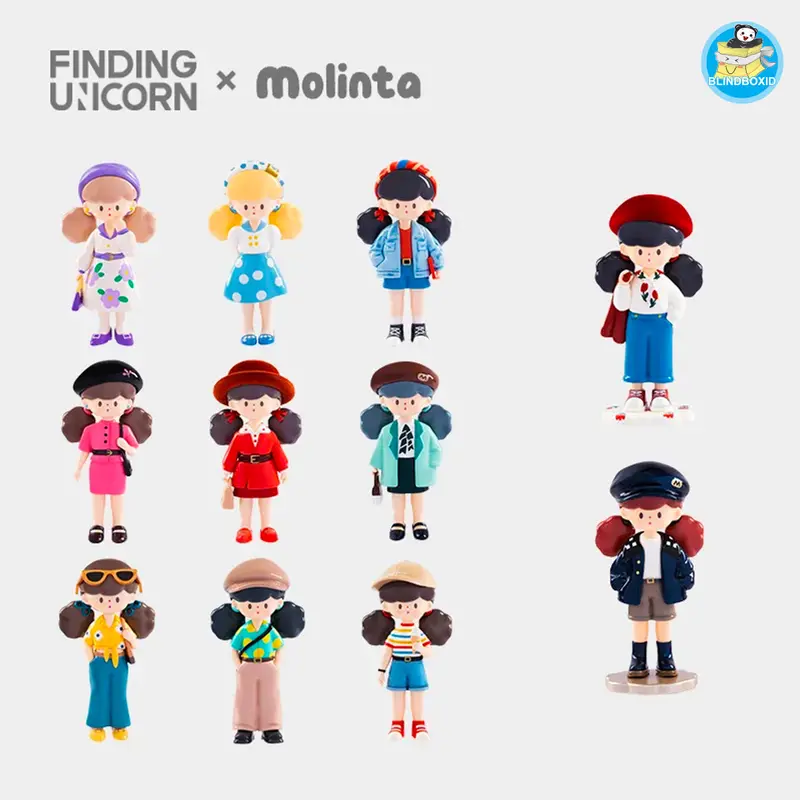 F.UN - Molinta Retro Girl Minifigure Series - 1pc 1
