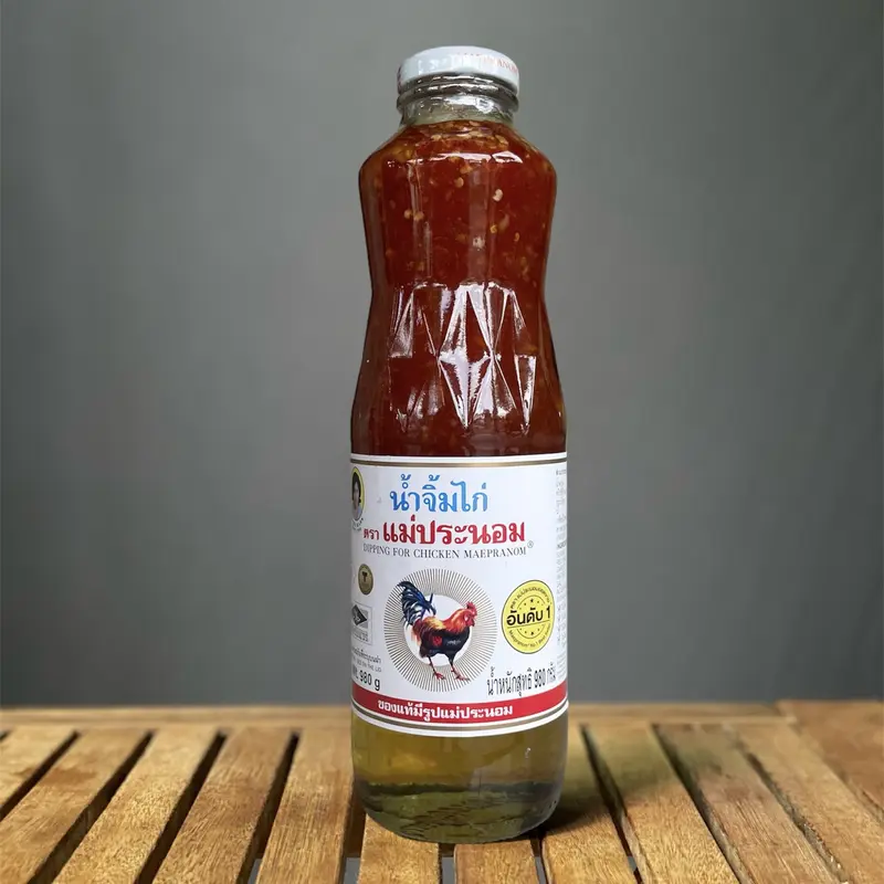 Sốt Chua Ngọt Thái Lan hiệu Con Gà - Chai Thủy Tinh 980ml 1