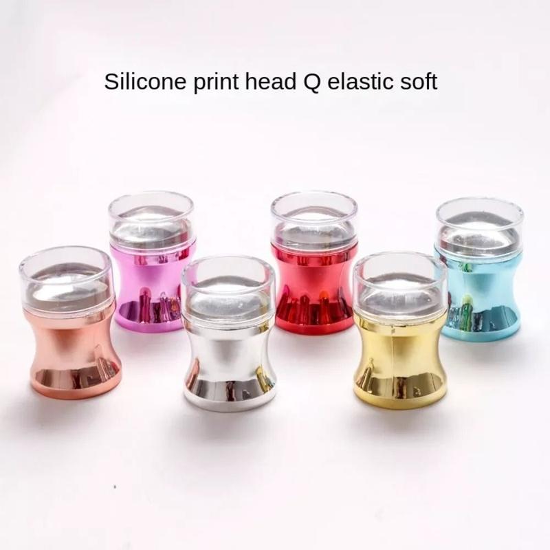 Product Introduction of Dụng Cụ In Móng Tay Tự Làm, Mới, Dụng Cụ In Silicon, Con Dấu Silicon Thạch, Thực Dụng, Dành Cho Phụ Nữ Và Nam Giới, Dập Móng Tay 15
