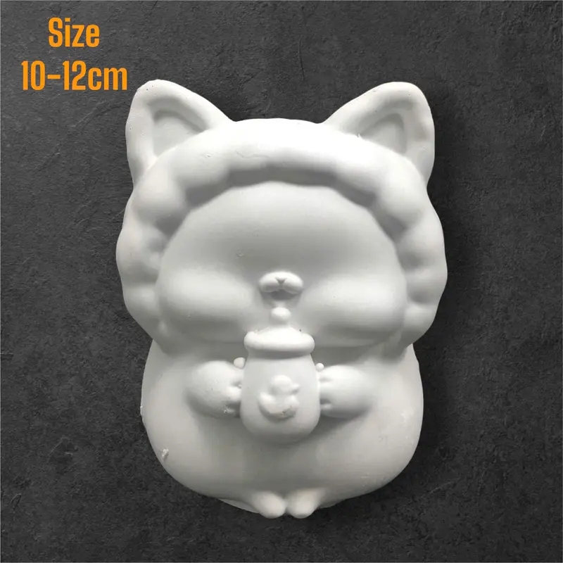 Tượng gấu size lớn cho bé tặng kèm màu và cọ tô màu 2