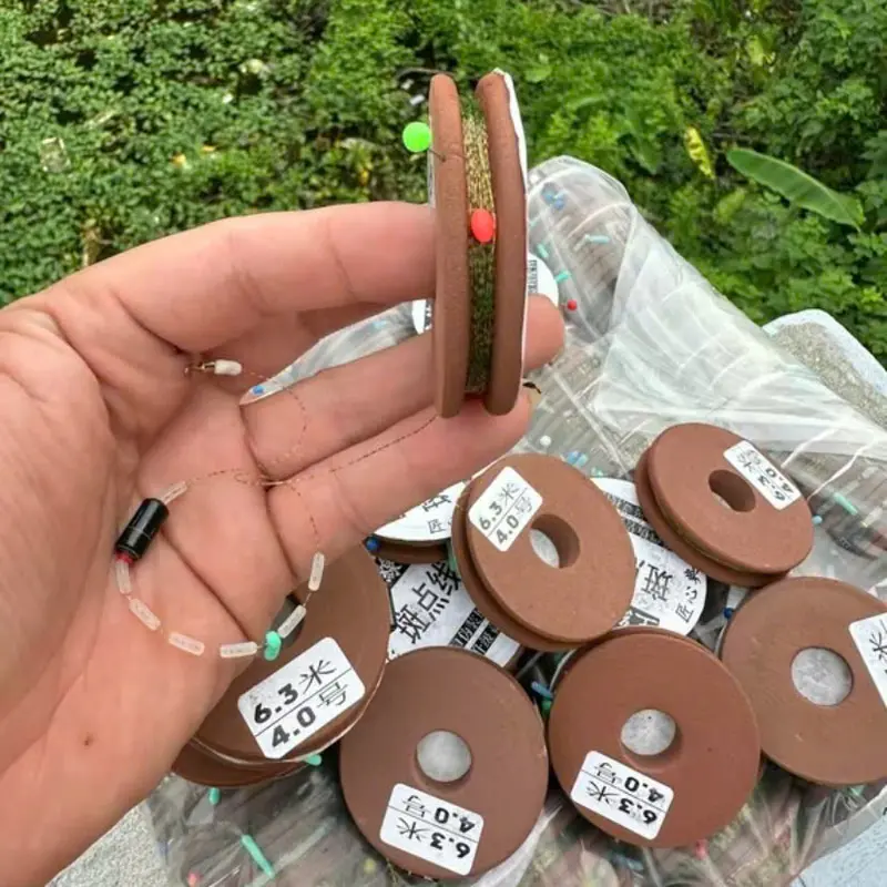 Dây trục câu đài buộc sẵn, Cước câu cá tàng hình, Dài 3.6m đến 6.3m câu Rô, Diếc, Chép - Bắt Cá, Fishing Bắt Cá Fishing Đi Câu Fish Bắt Cá Nữ dây  câu tải lure 4