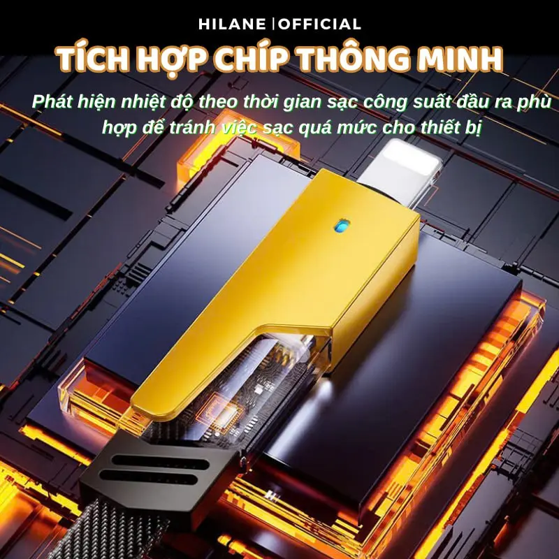 Combo 3 Cáp Sạc Nhanh Kèm 1 Củ Sạc 68W  Đa Năng 3