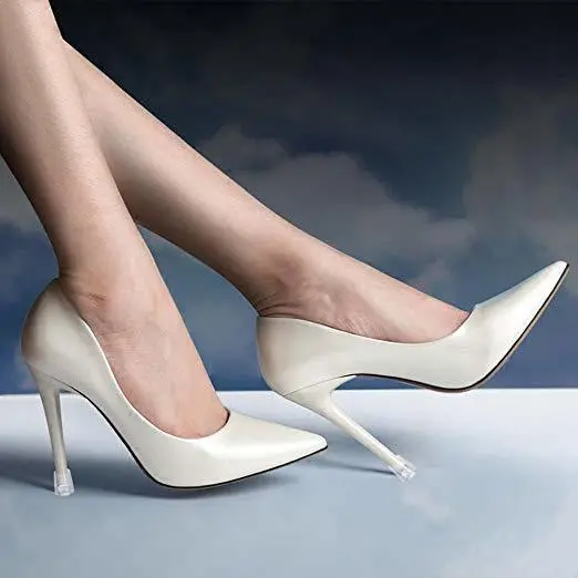 Nút bọc giày cao gót bộ 2 nút chống trơn trượt giảm tiếng ồn 4