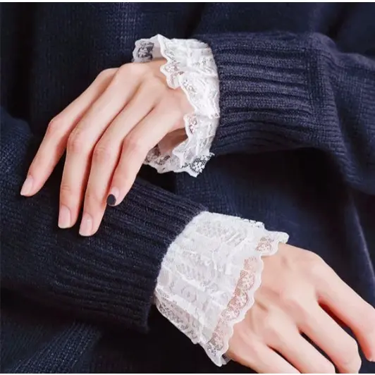 Manset Tangan Renda Cantik Korean Style Fashion / Renda Tangan Handsock / Manset Tangan Renda