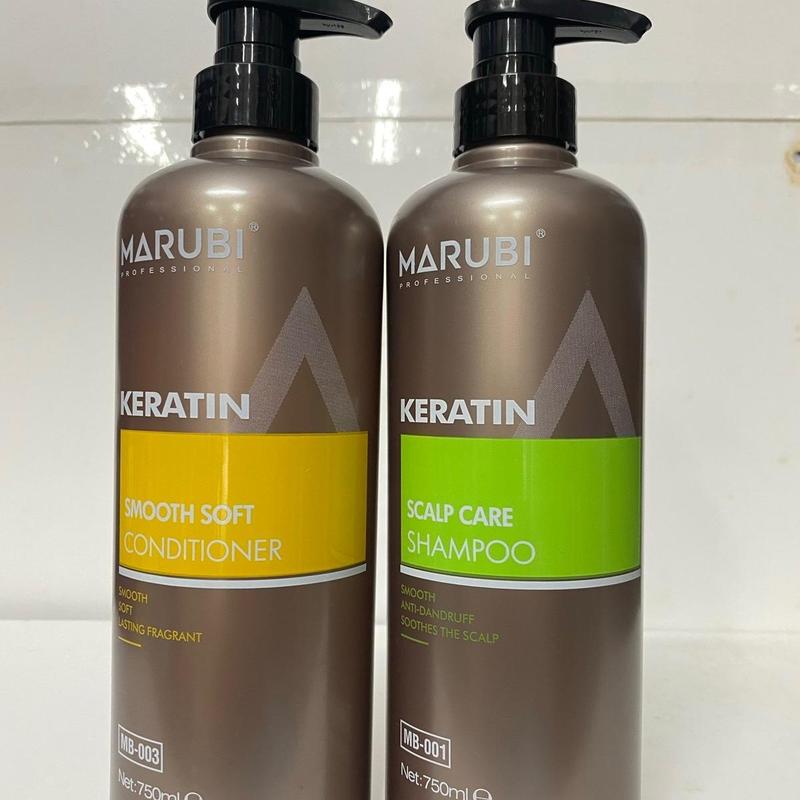 Dầu Gội xả Keratin Marubi 750ml Cho Bé Women