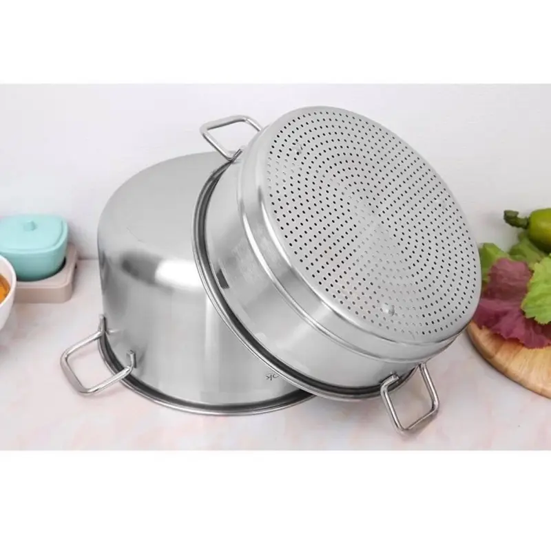 BỘ NỒI XỬNG HẤP HT.COOK 28CM INOX CAO CẤP 4