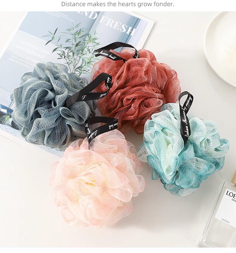 Product Introduction of Bóng Tắm Ren Cao Cấp Cỡ Lớn, Bóng Hoa Tắm Siêu Mềm, Bóng Tắm Tẩy Tế Bào Chết Dụng Cụ Tắm Hữu Ích Cho Phụ Nữ 23