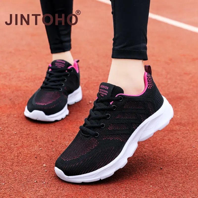 Lightweight Female Running Shoes Flexible Women Vulcanized Shoes Summer Breathable Women's Sneakers Anti-slip Free Shipping 2023