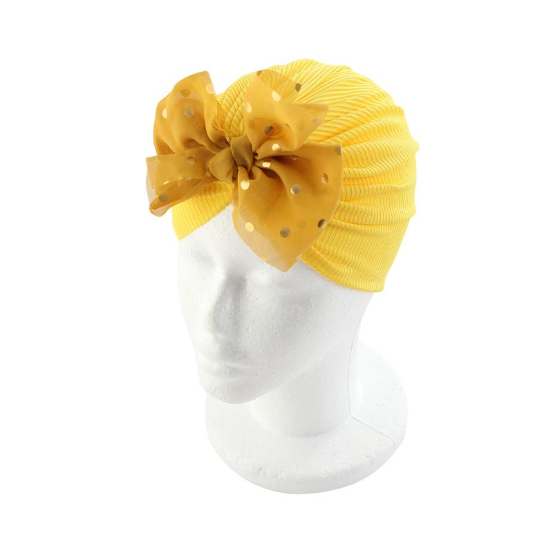 Topi Bayi, dengan Hiasan Ikatan bentuk rama-rama, Beanie Mengait ...