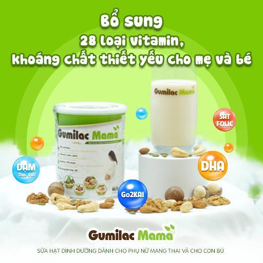 [CHÍNH HÃNG] Sữa hạt Gumilac Mama - Sữa hạt hỗ trợ dinh dưỡng cho mẹ bầu 2